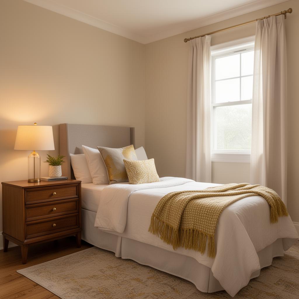 Tidy private bedroom